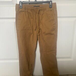 Aeropostal Mens Tan Khakis Small